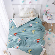 Class A 60 crib quilt cover single 1.2×1.5 children cartoon cotton quilt cover pure cotton baby kindergarten