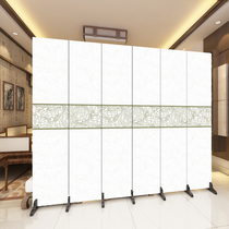 Rich and noble local tyrant gold screen partition folding mobile living room office home simple Net Red live decoration folding screen