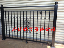 Nordic iron guardrail bay window minimalist balcony fence fence stair handrail guardrail corridor railing galvanized