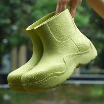 Summer water shoes women Korean fashion trend water shoes summer fashion low tube waterproof non-slip water shoes Foreign Air rain boots