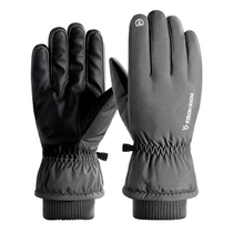 Warm gloves men's winter plus velvet thick windproof waterproof touch screen winter outdoor riding driving ski gloves