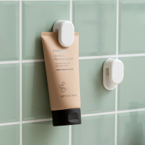 Toothpaste Shelve Free-punch wall-mounted toothpaste clip Wash Face Milk Wall Rack Containing Fixer to put toothpaste theorist