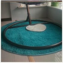 Washable household round floor mat hanging basket swing chair cushion rectangular bedside floating window yoga carpet can be customized