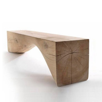 Solid Wood Outdoor Lounge Bench Retro Home Creative TV Cabinet Personality Design Changing Shoes Bench Log Brief short stool