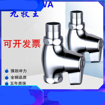 All copper flush valve squatting toilet flush valve toilet toilet flush knob type urinal stool quick flush valve