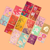 New product Hong Kong version flower blooming rich wedding red envelope bag creative personality full moon birthday wedding New Year red packet customization
