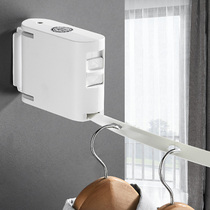 Balcony Invisible Clothesline Indoor Free of perforated telescopic sun-clothesline Dormitory Non-slip Windproof Cool Hanger God outdoor