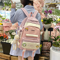 Girls champion schoolbag for primary school students in grades three to six can be used for childrens junior high school students large-capacity backpack backpack fashion