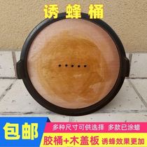 Honeybee Bait Bucket Round Black Plastic Bucket With Cover Beekeeper Bucket to taste old Beebee Buckets of beeswax Citation Beehive