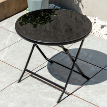 Outdoor patio table and chairs Leisure folding table chairs Milk Tea Shop Cafeteria restaurant Outdoor Balcony Garden Outdoor Table