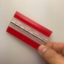 Self-adhesive hinge transparent acrylic perforated with hinge strong nail-free butterfly folding