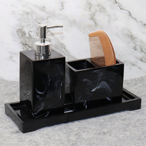 High-end hotel bathroom household hand sanitizer bottle pressing bottle Bathroom hand cream Shampoo empty bottle lotion dispensing