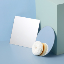 Circular mirror photographic props organic glass positive rectangular mirror photo props mirror inverted shadow plate background