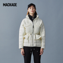 City wearing type Series-MACKAGE LADY HEIDE NYLON Small Skirt Hem Light Slim Down 22 Spring Summer New