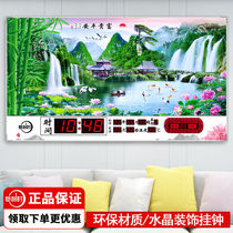 Perpetual calendar 2022 new electronic clock digital information calendar electronic calendar clock home living room wall calendar