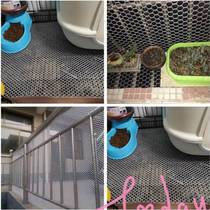 Plastic grid protection balcony net breeding net anti-falling mesh children anti-falling anti-cat dog pet fence net