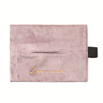 Water Dename Snow Nordic Light Luxurious Velvet Tissue Bag Home Living Room Toilet Pumping Paper Towel Box Towels Box Car