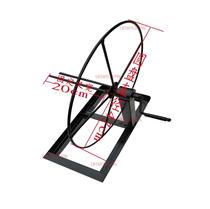 Water pipe storage rack pipe reel large artifact rotating turntable storage car sprinkler irrigation plus coarse water belt home finishing