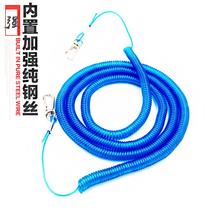 New Fishing Rod High Elasticity Built-in Steel Wire Fishing Lost Hand Rope High Pull Extension Zoom Rod Swordfish Rope Protection Rod Rope