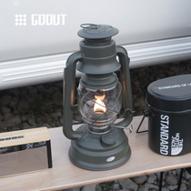 American DIETZ outdoor retro camping self-driving picnic vintage portable kerosene lantern non-fire hand feuerhand