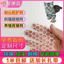 Plastic mesh Breeding fence net Safety net breeding net Plastic mesh mesh Chicken duck goose seedling mat fecal leakage protection net