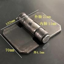 Hinge Hardware Door Shaft Detachable Hinge Iron Door Heavy Iron Thickened folding carriage Welding 5mm large hinges