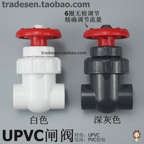 UPVC gate valve Plastic valve PVC gate valve Flow control valve Precision control valve Handwheel switch valve