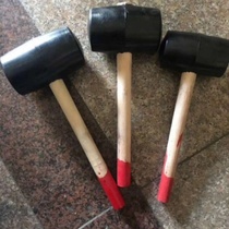 Large rubber hammer Rubber hammer paste tile soft glue beat multi-function decoration glue hammer leather hammer beef tendon hammer brick