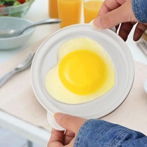Love model steamed egg artifact heart-shaped creative breakfast mold Plastic fried egg model non-stick microwave oven household