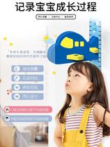 Childrens height wall sticker airplane 3d three-dimensional household weight sticker baby removable cartoon measuring ruler