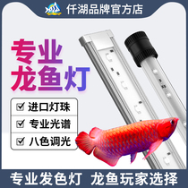 Dragon fish tank lighting LED Waterproof Diving light aquarium special brightening color and red upper ceiling light