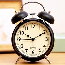Small alarm clock students dedicated bedside luminous children boys and girls electronic clock 2021 new alarm bell wake up artifact