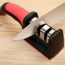 (No matter in seconds) Spot hand-held three-stage kitchen sharpener convenient sharpening tool fast Diamond