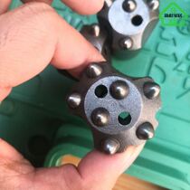 Plinka Drills Open-Woo Ball Teeth Drill Plum Drill Head Tunnel Open Mountain Column Teeth Type Chisel Rock Machine Mine Drills