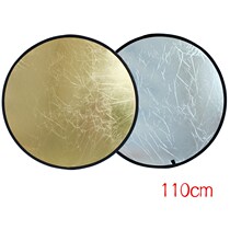 110CM Two-in-one Photography Reflectomefold 2 Color light blocking Tonic Light Flexlight Board Photographic Shed Reflective equipment