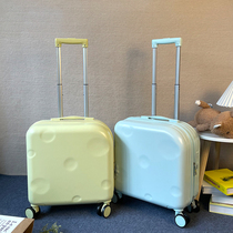 Suitcase Small 20 Inch Boarding Man 18 Inch Woman Light Mini Ins Nets Red Fashion Muted Pull Rod Box Tide