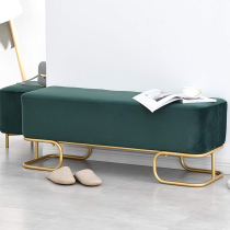 Home-changing shoes stool Home door sofa stool bedend stool entering shoe stool light luxury can sit at the end of bed bed cloakroom