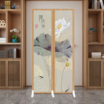 New Chinese screen partition wall living room porch barrier bedroom shielding home small apartment folding mobile folding screen