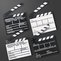 Movie Beats Board Props Field Scooboard Open Clapper Board Directors Board Wooden Photo Web Store Photo Creative Decorations Hem