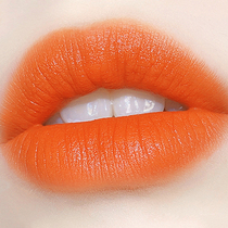 Orange lipstick big brand female vitality white pumpkin color carrot orange parity minority student Lip Glaze