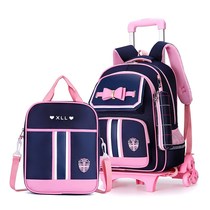 Tie bar Schoolschool Childrens schoolbags Childrens school bags 6-12-year-old girl 1-3-5 Grade Girls 6 rounds of climbing