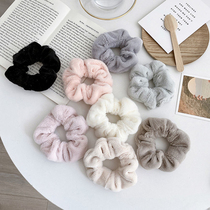 New Furry Winter Warm Soft Hair Scrunchies Warm Elastic Hair