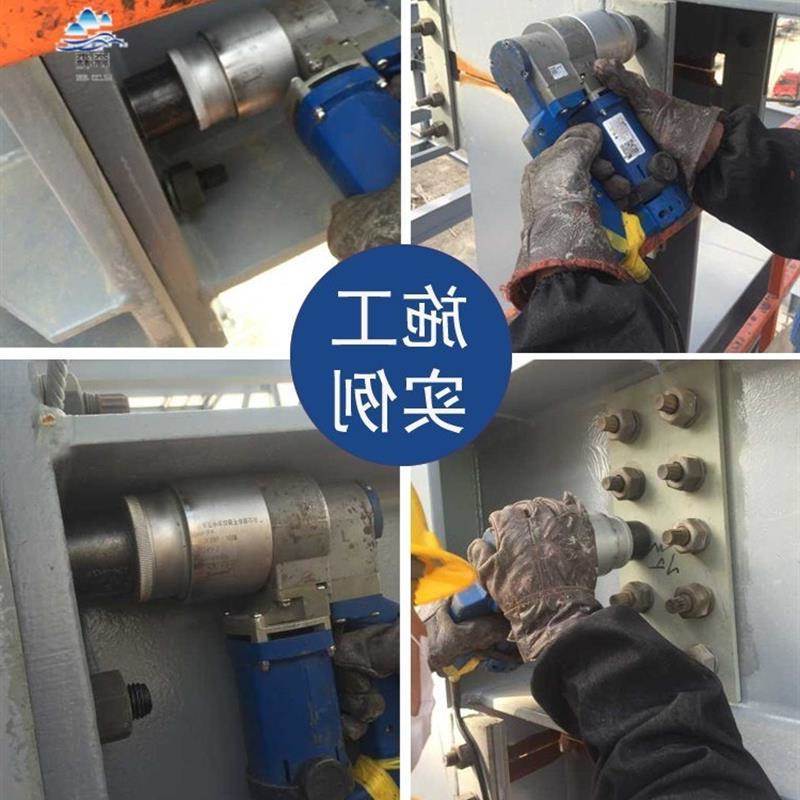 Torsion shear type electric wrench Fixed torsion wrench wrench Large dynamic torque force with high strength bolt final torsion railway