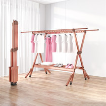 Drying rack floor-to-ceiling folding indoor household balcony outdoor drying rack for clothes