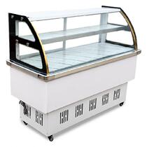 Ruyi Years Hua Vegetable Preservation Cabinet Display Cabinet Commercial Convenience Drinks Home Dessert Terrace Stable Halogen-Vegetable Cake small