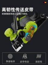 Electric big tree pile peeling wood plate power cut vegetable flat planing planing machine planing portable planing machine