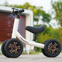 Balance car children over 5 years old one and a half years old baby 1 half a 2 years old wide wheel without pedal parallel car scooter