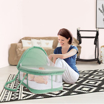 Baby basket type child safety seat newborn baby car sleeping basket portable car cradle