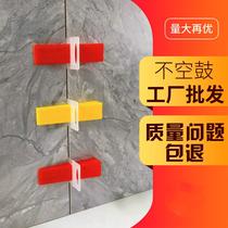 Tile clamps leave seams cross wall tiles floor tiles leveling positioners 1 5 2 3mm centimetre plastic rubber clips