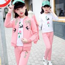 Childrens clothing girls autumn clothing set Spring and Autumn Childrens suits girls clothes